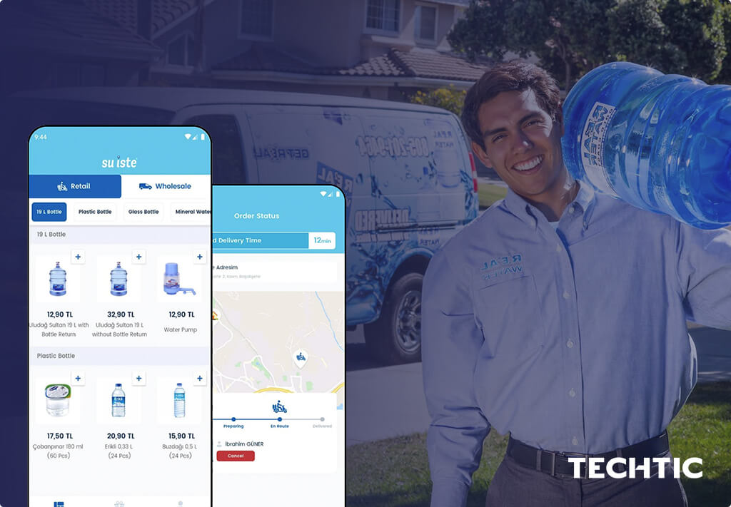On-Demand App for Water Delivery