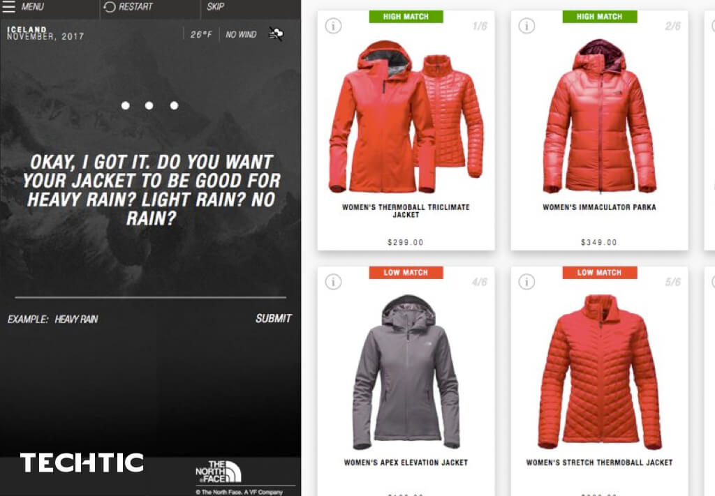 North Face Boost Conversions Using AI and ML