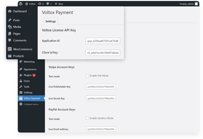 VOLTOX - Plugin Biometric Authentication Backend Features