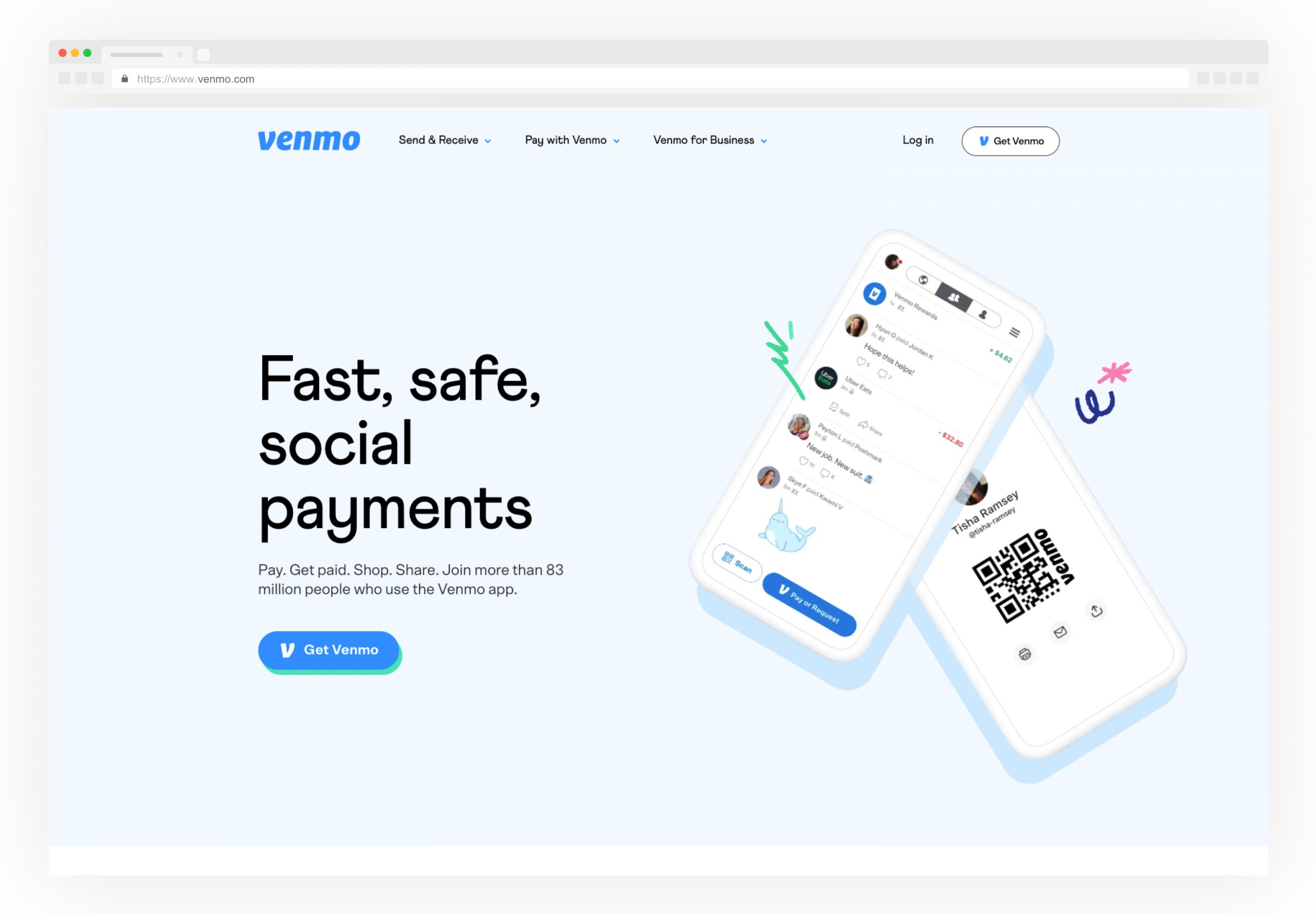 Venmo - Fintech Startups