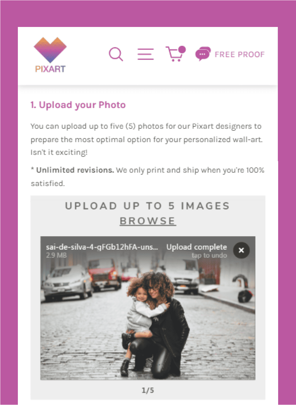 Shopify Store Development Love PixArt