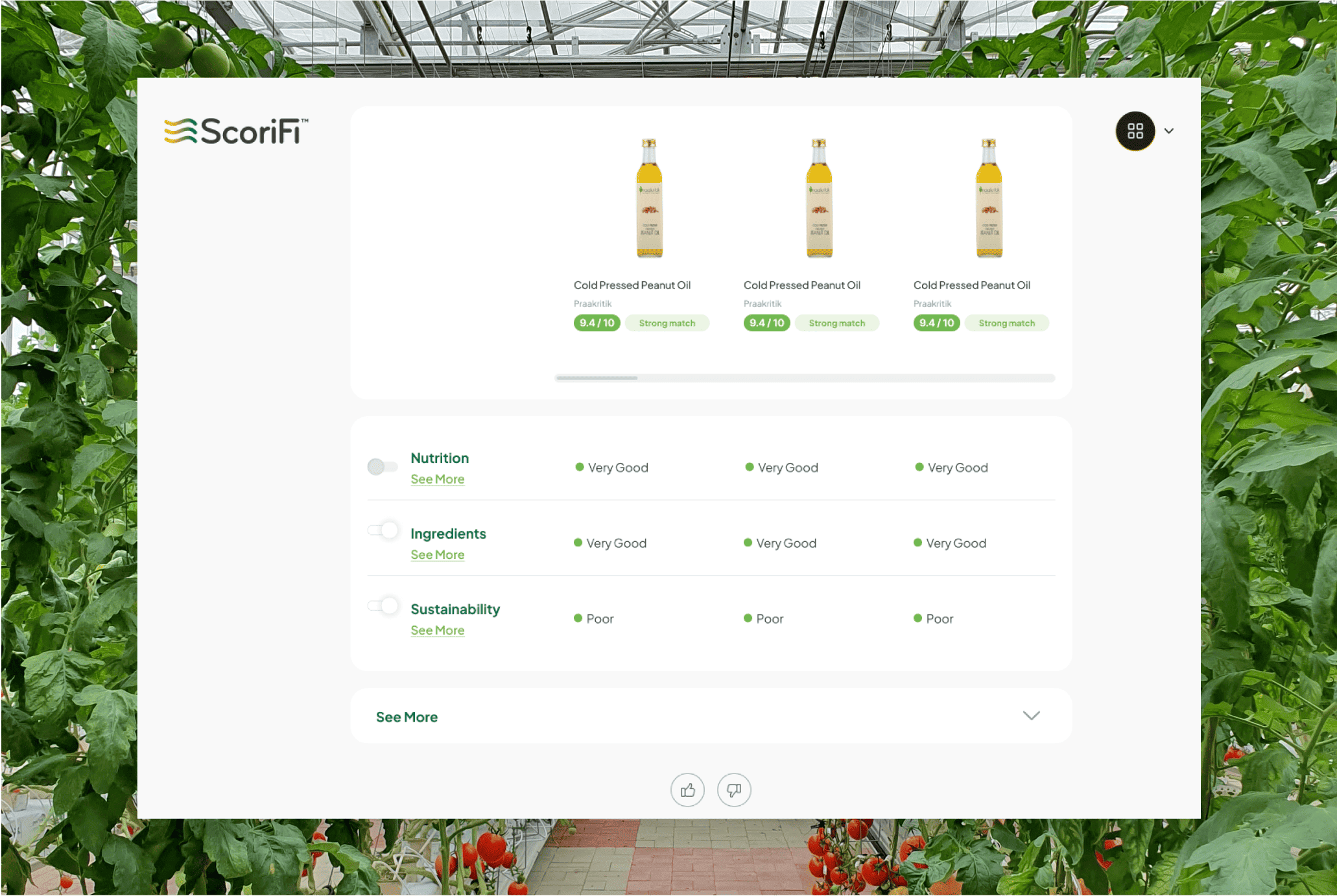 ScoriFi sustainability score- Scorifi.ai