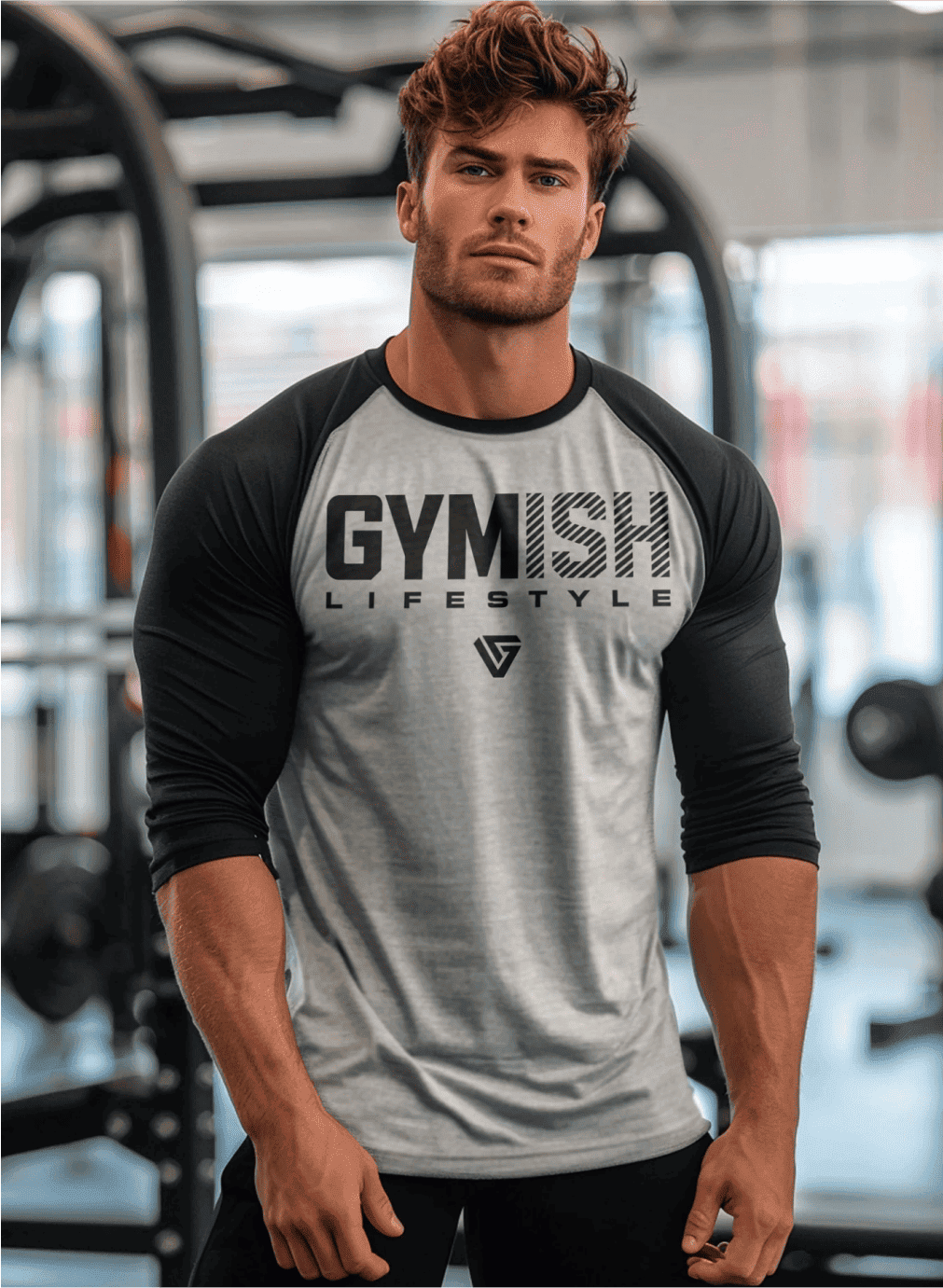 A Boy Standing in the GYM