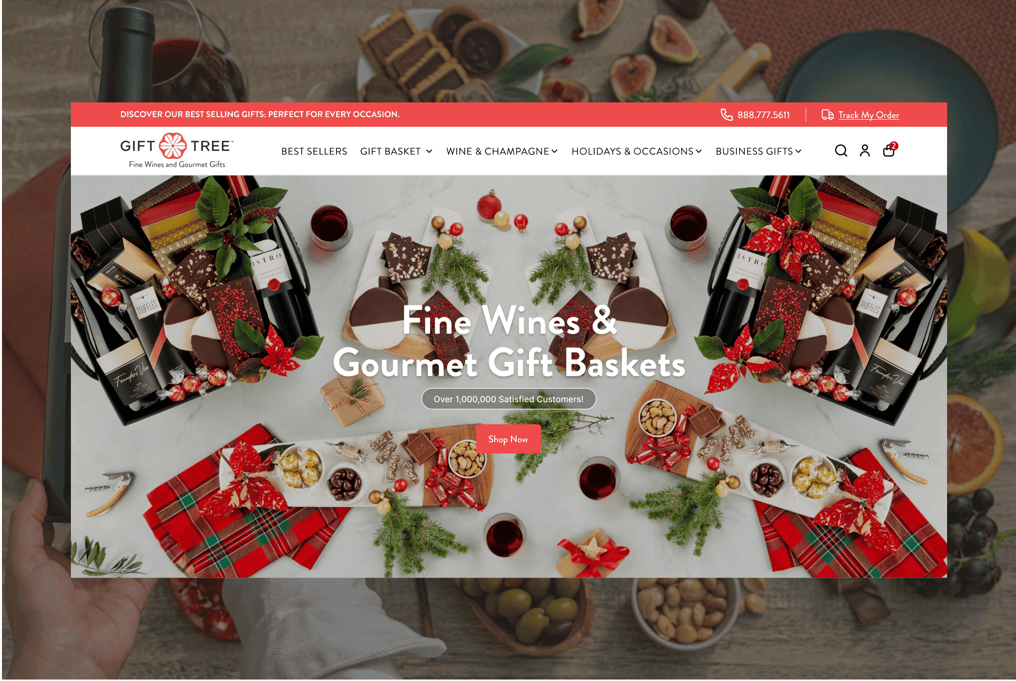 GiftTree - Redesigned Theme Development for Better Experience