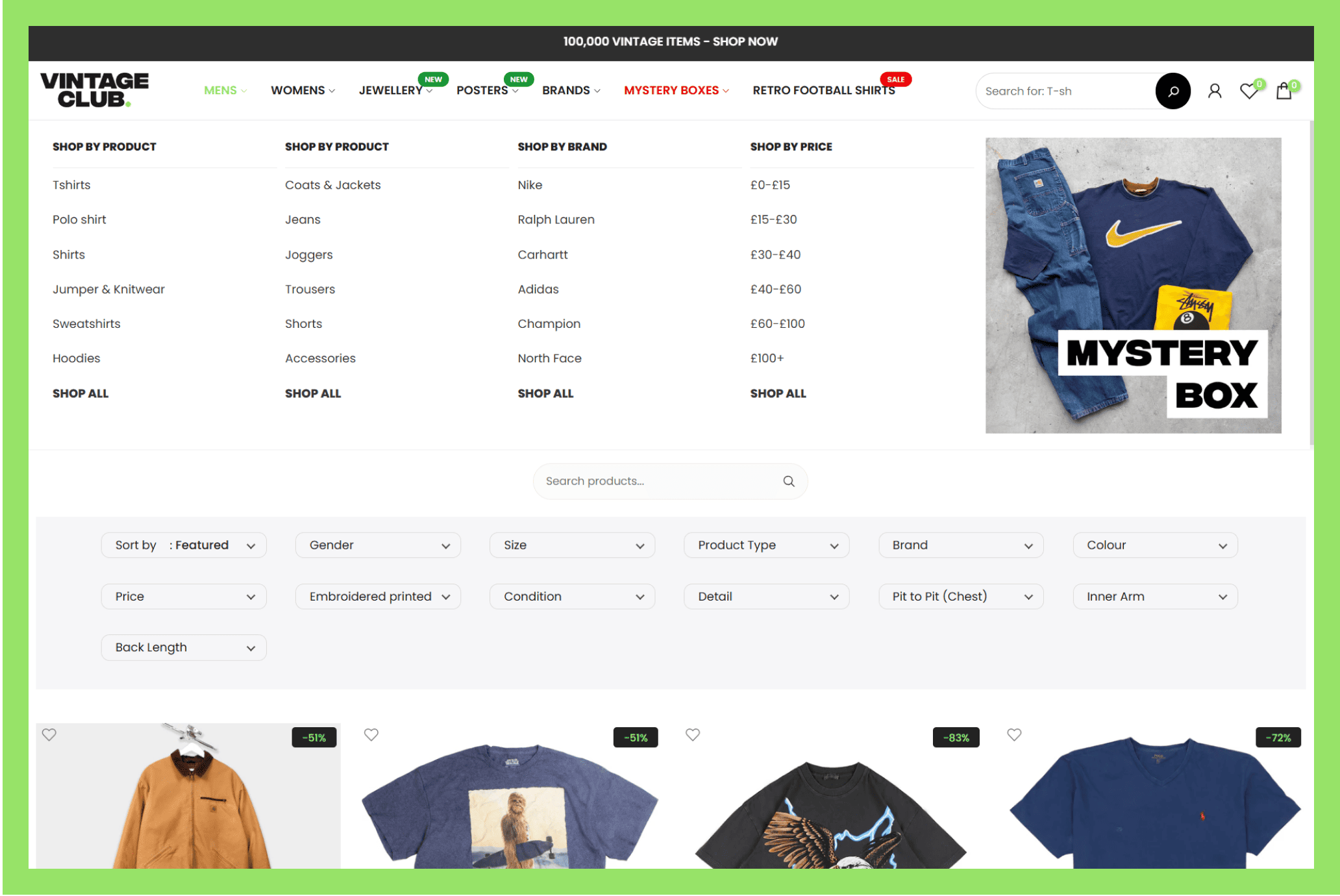 Vintage Club-Enhance User Experience for smooth and better user journey