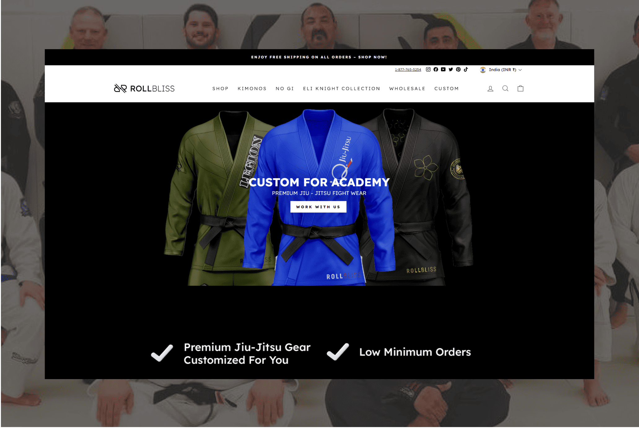 Shopify CRO implementation and email marketing automation boosting RollBliss apparel store conversion rates