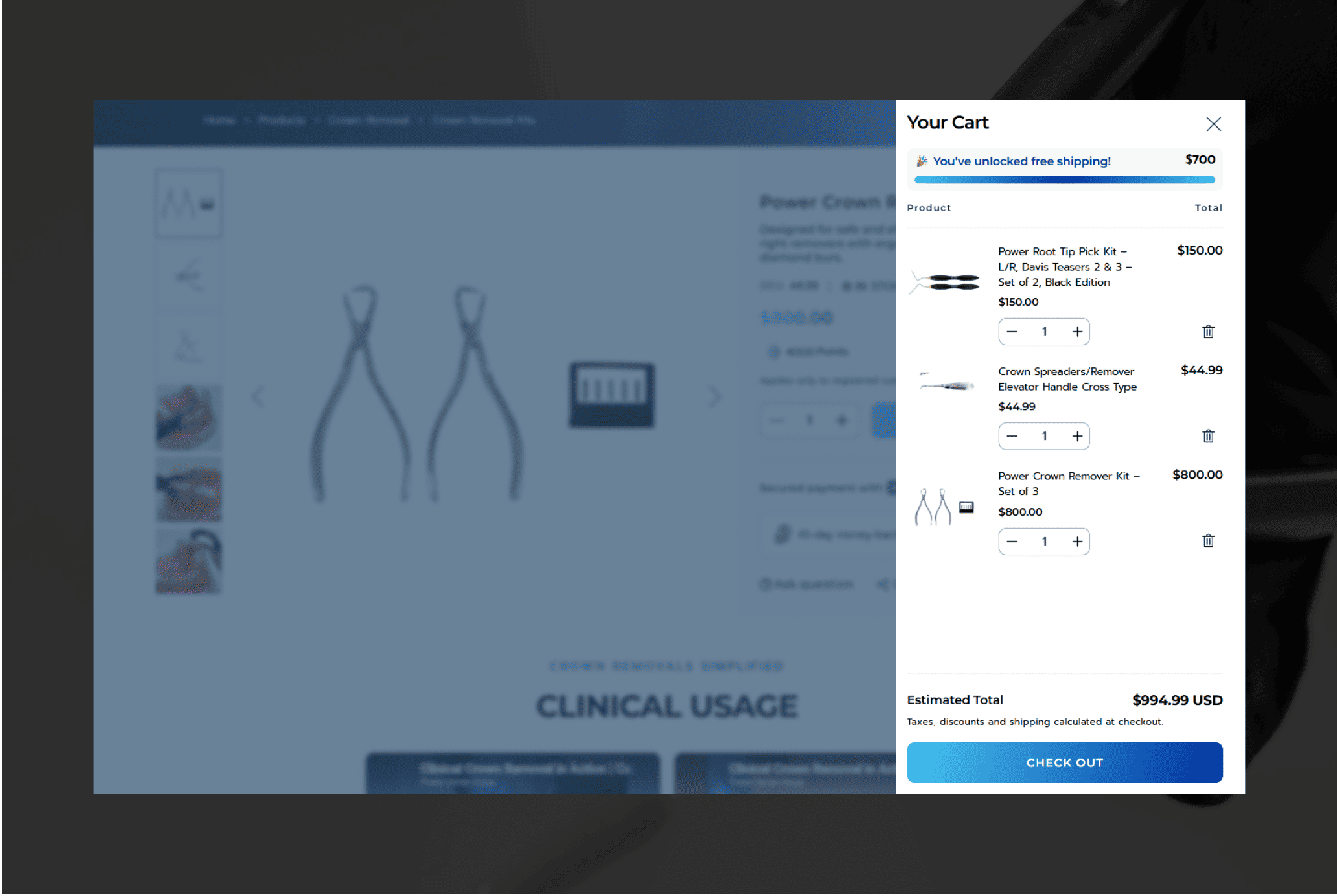 The brand combines in-house R&D, manufacturing control, and direct clinician feedback