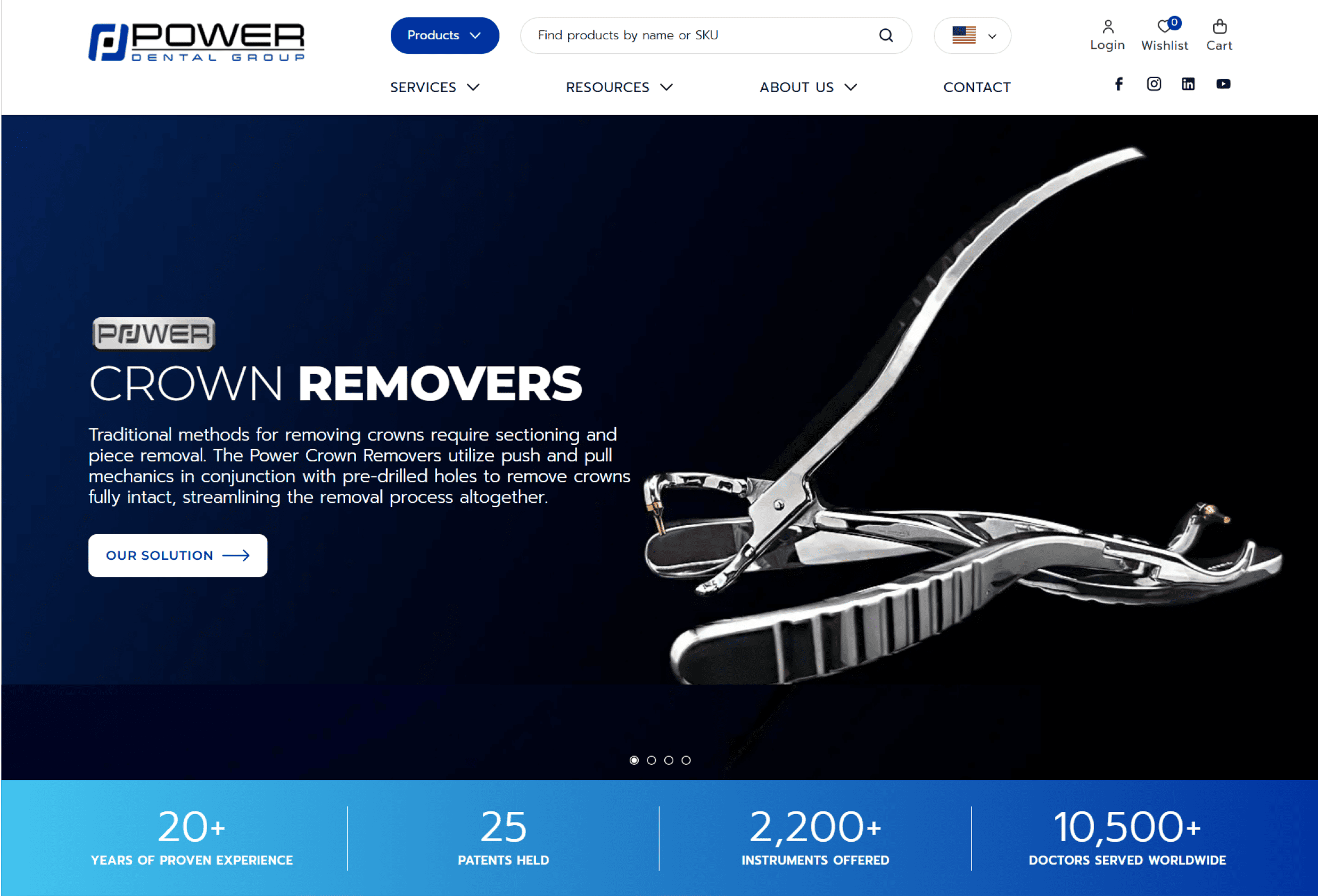With 25+ patents it brings innovation rooted in practical, hands-on clinical experience