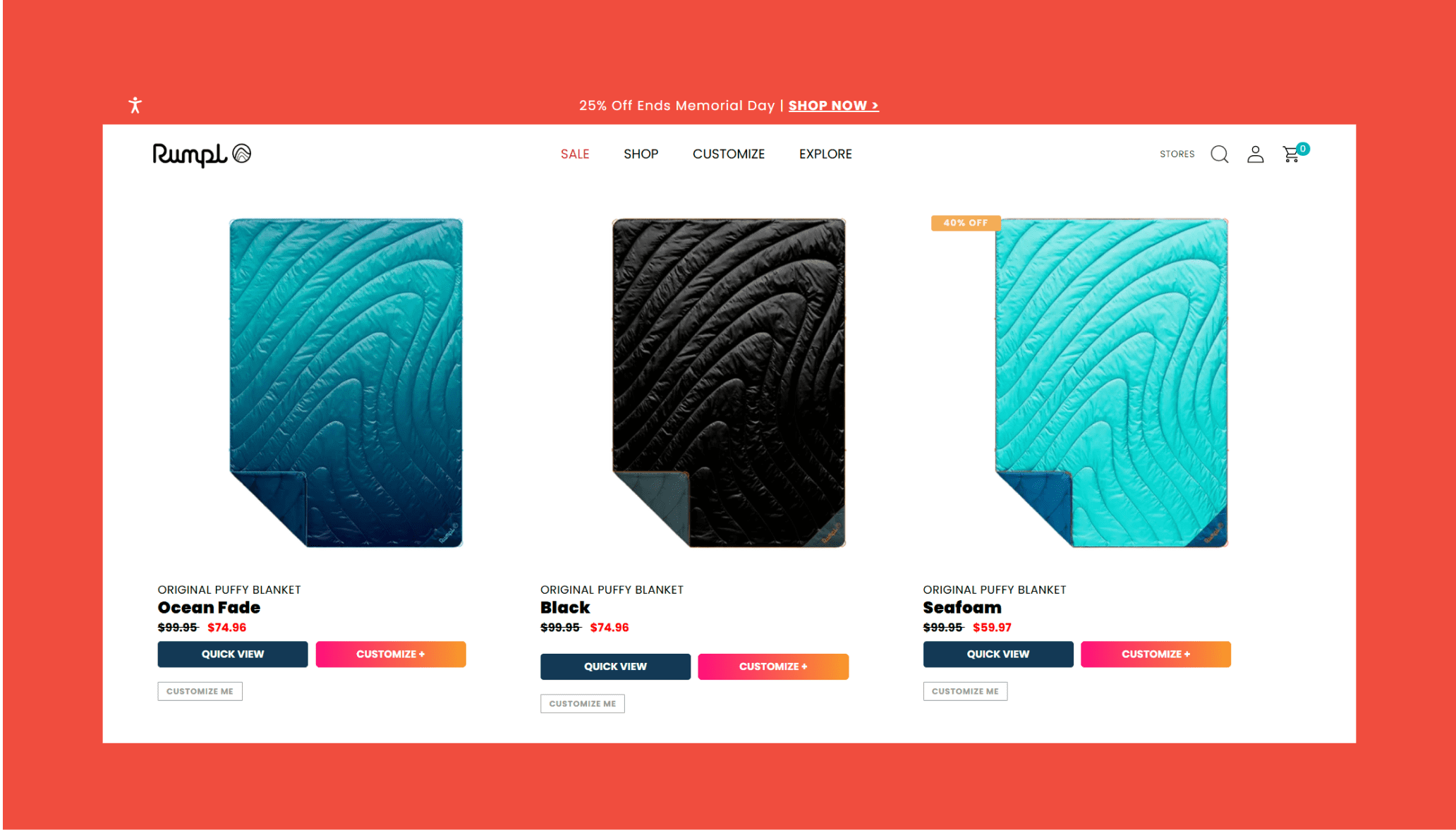 Techtic X Rumpl-customization system