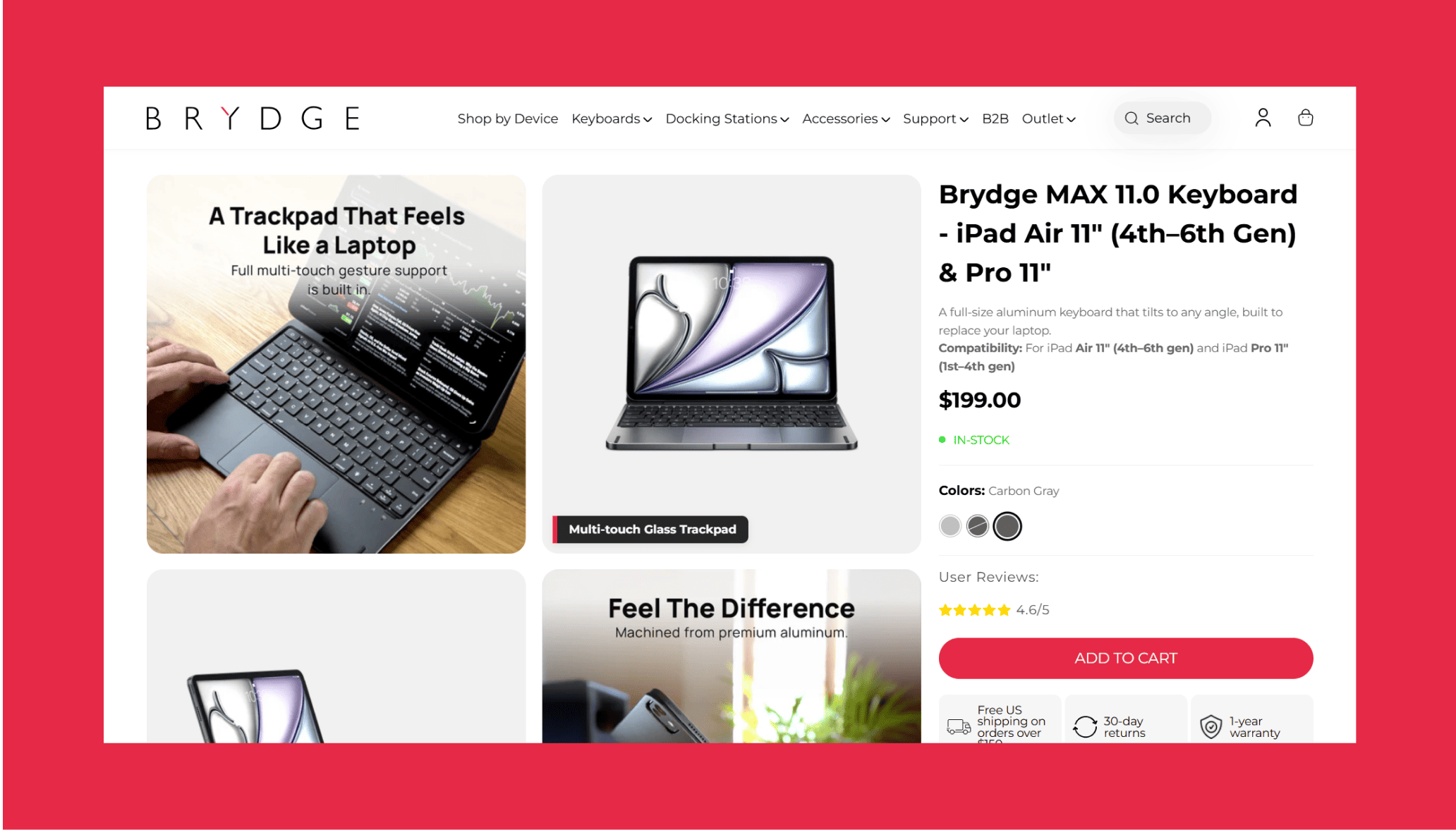 Techtic X Brydge-Product-detail-page