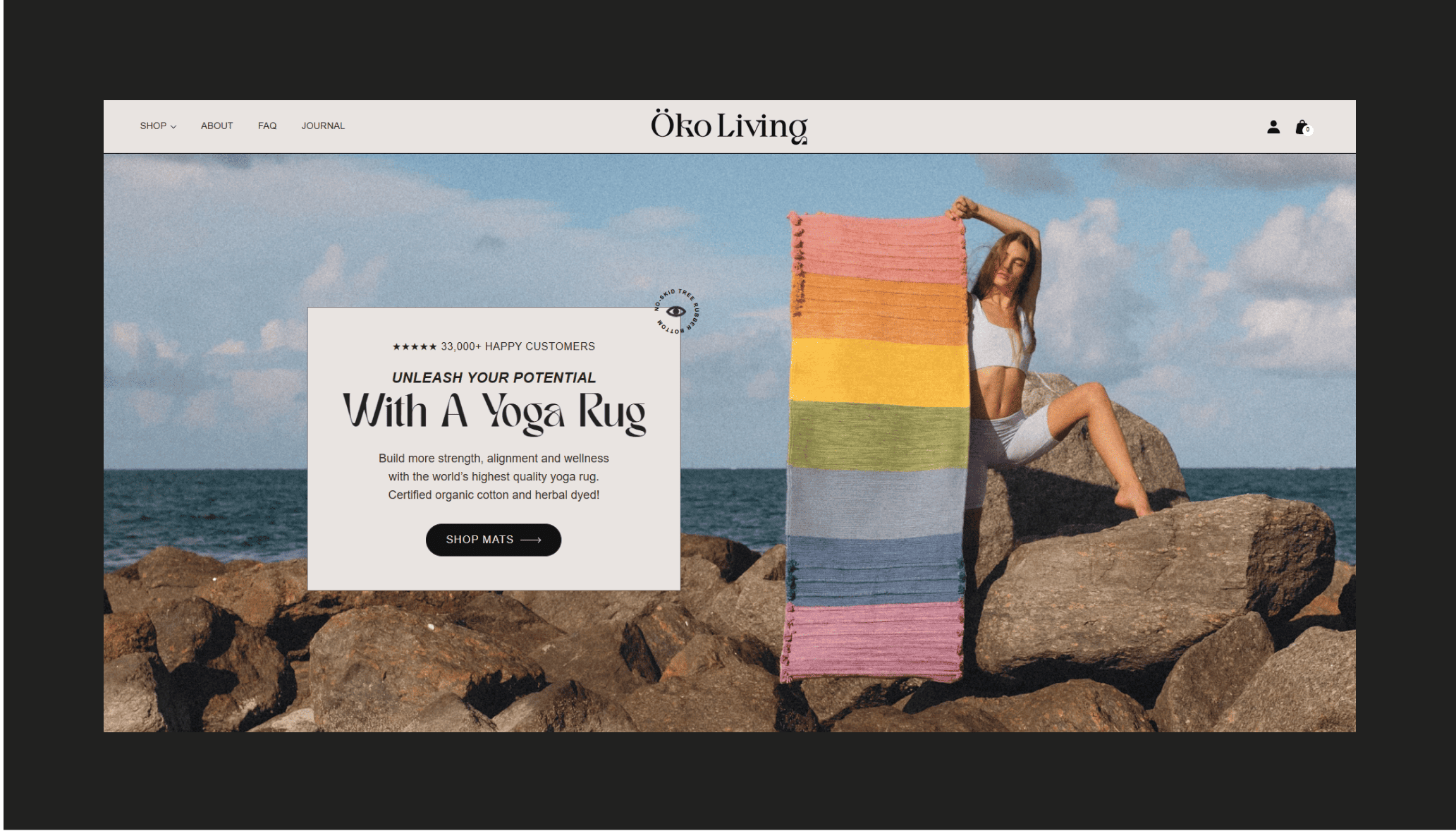 Techtic-OKO-Living-Home-page