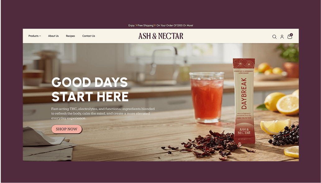 Techtic-Ash-Nectar-home-page