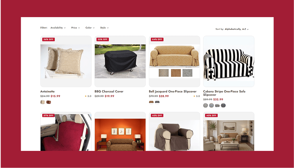 Techtic-The-Slipcover-Company-product-listing-page